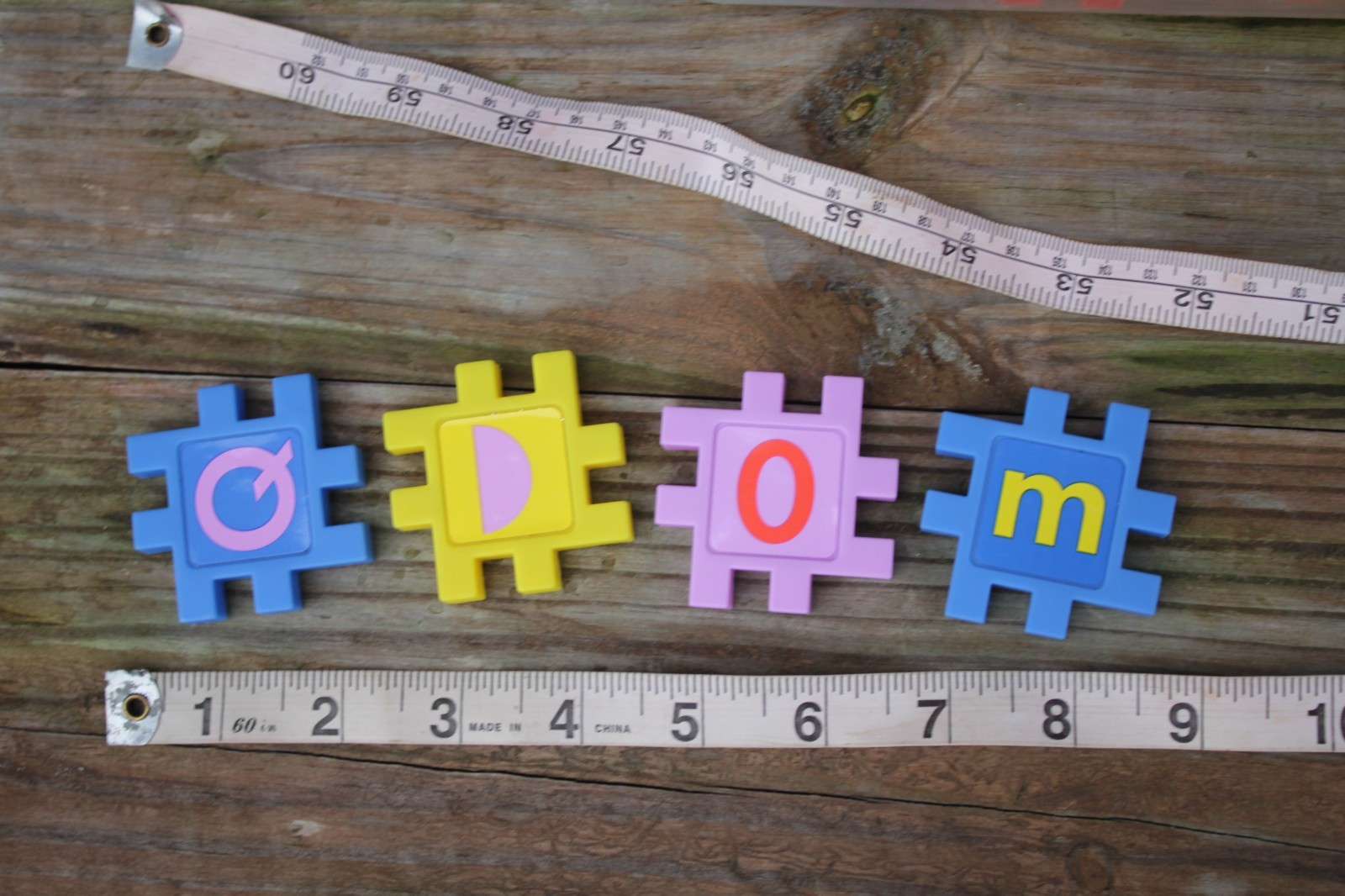 Puzzle Connectors Learning Toys Alphabet Numbers Ankyo 98pcs STEM Ages Preschool