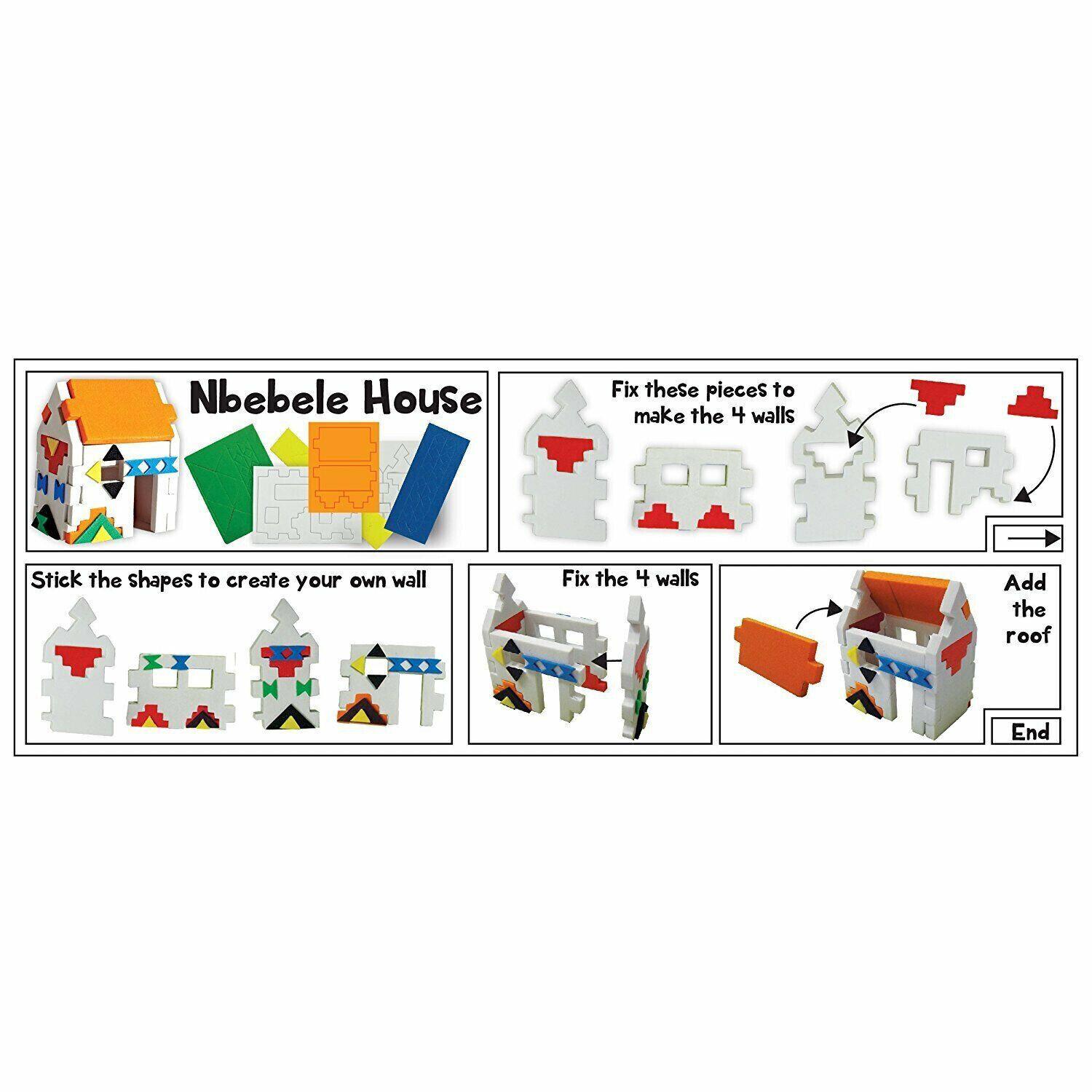 Educational Toy And 3D Puzzle (Worldwide: Houses on The Map)( 5+Yrs )