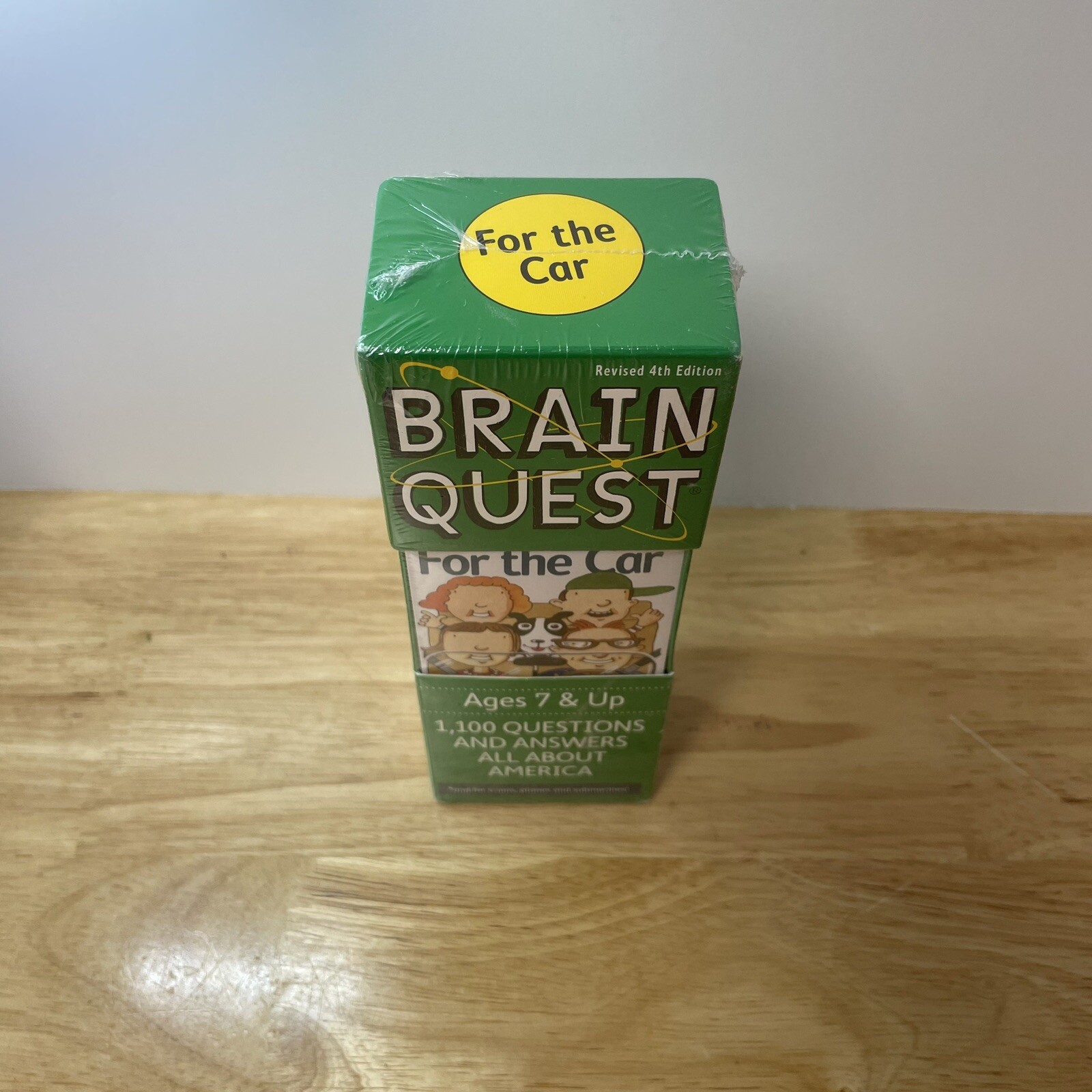 Workman Brain Quest Ages 7 & Up All About America Learning Cards For The Car