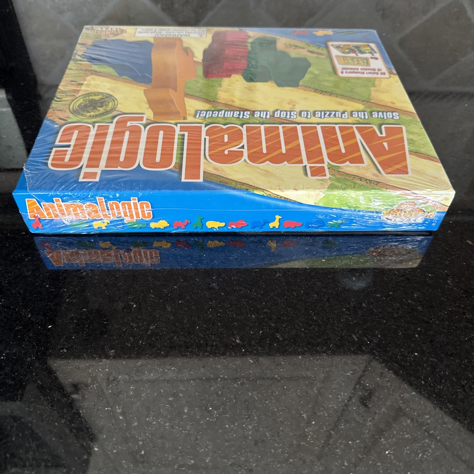 ANIMALOGIC Solve the Puzzle to Stop the Stampede Game