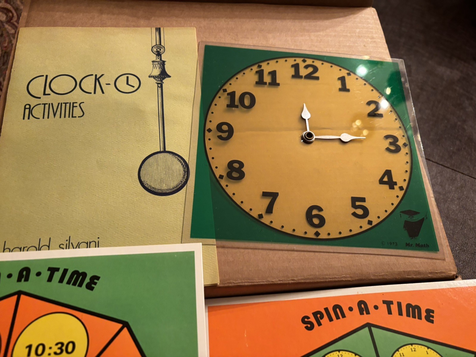 Vintage Clock -O From Creative Teaching Associates BN