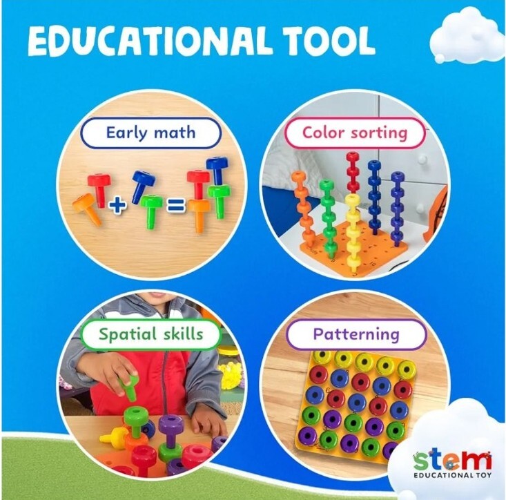Skoolzy Peg Board Set *24 Months*