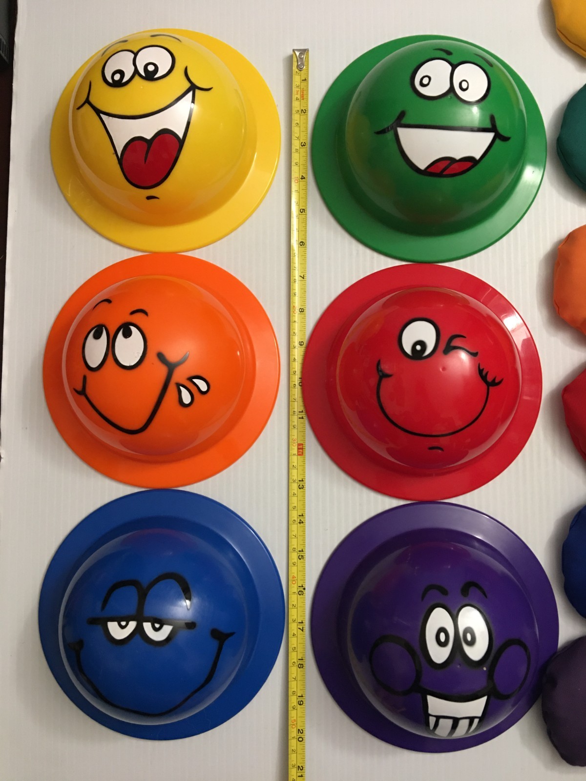 Flip Flop Faces Vintage Game 2000 Beanbag Toss Discovery Toys Feelings Emotions