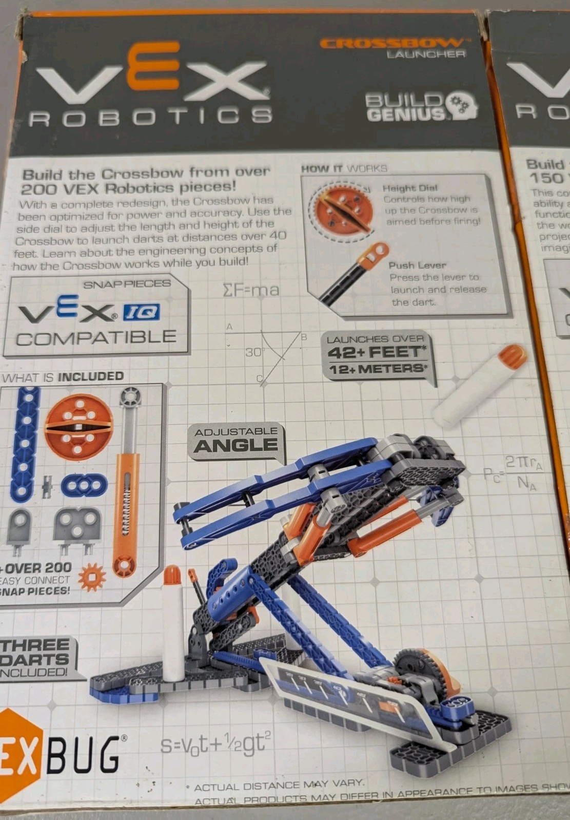 Hexbug Vex Robotics Crossbow And Catapult Launcher Lot Of 2 Science Tech