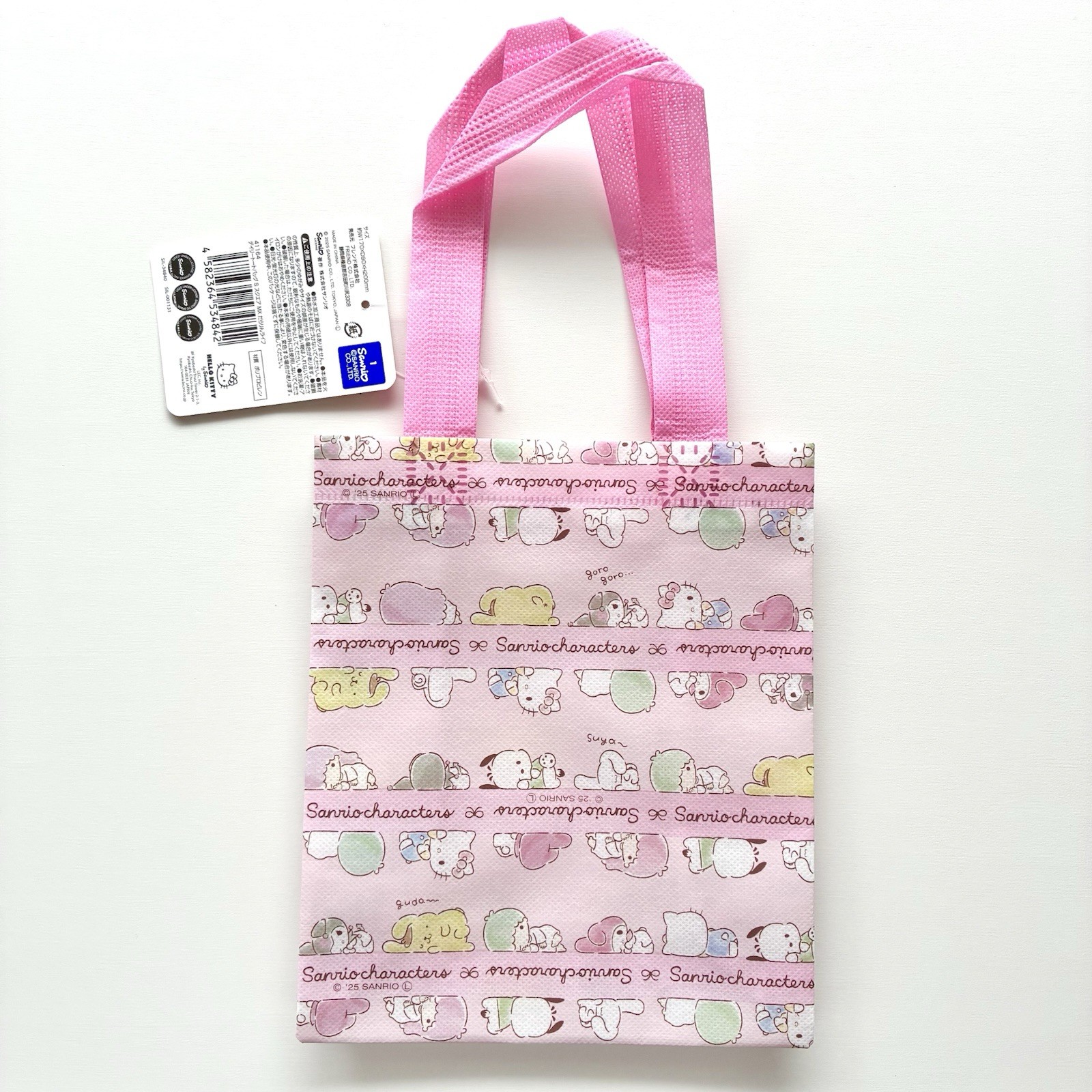 Sanrio Playing Cards Set Reward Stickers Tote Bag Design paper Activity Japan