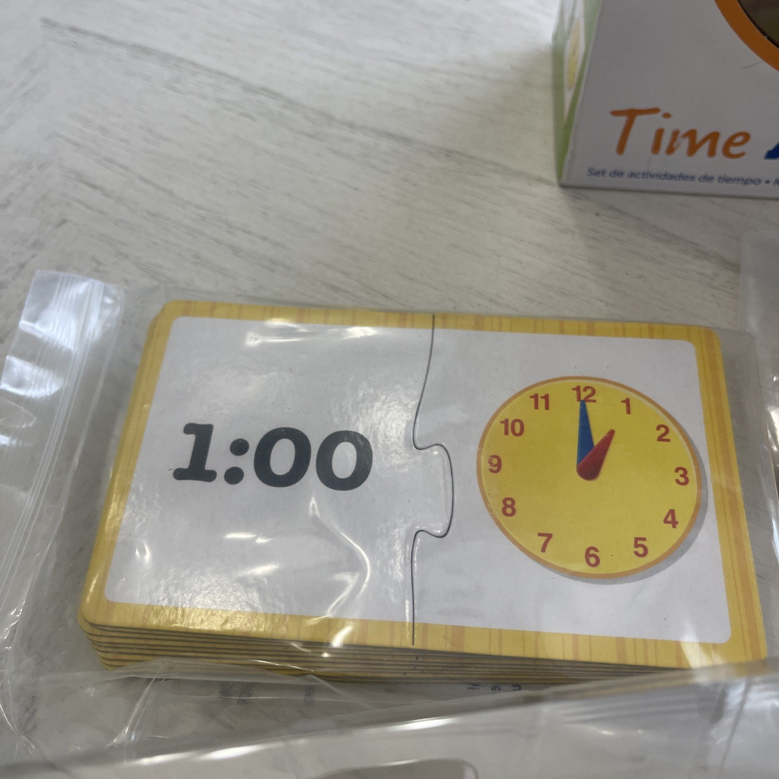 Learning Resources Time Activity Set New Educational Toy 5+ Years HomeschoolFun