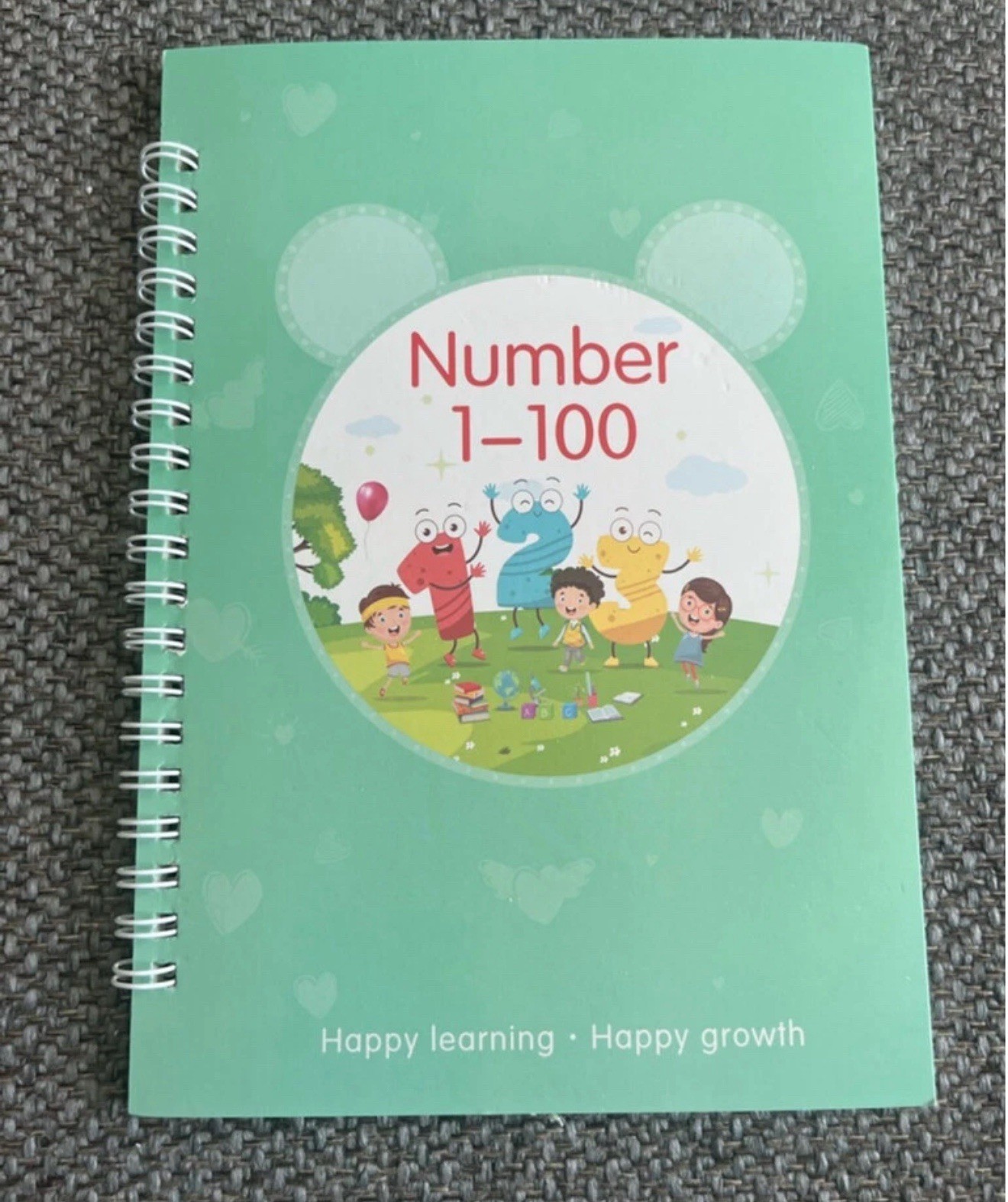 Magic Practice Copybook for Kids Number Tracing Book for Preschoolers 4pc