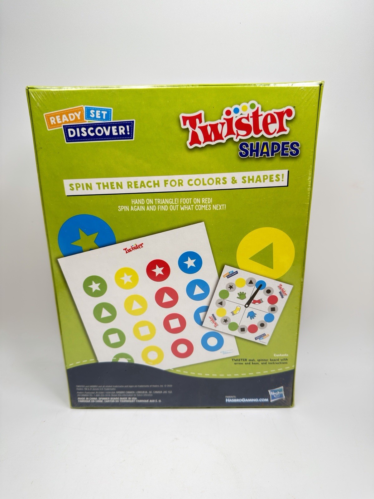 Hasbro Twister Shapes Game NEW SEALED SEE PHOTOS