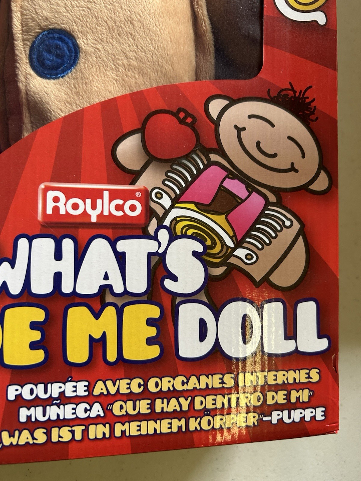 Roylco What’s Inside Me Doll Educational Science Anatomy Home School Teacher NEW