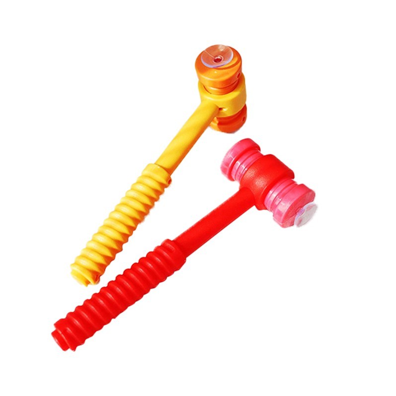 Double-Sided Suction Hammer Toy for ESL Flash Card Game Preschool Classroom