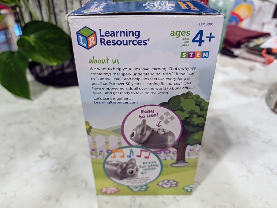 Learning Resources Coding Critters Scamper & Sneaker STEM Toy Preschool Kids NEW