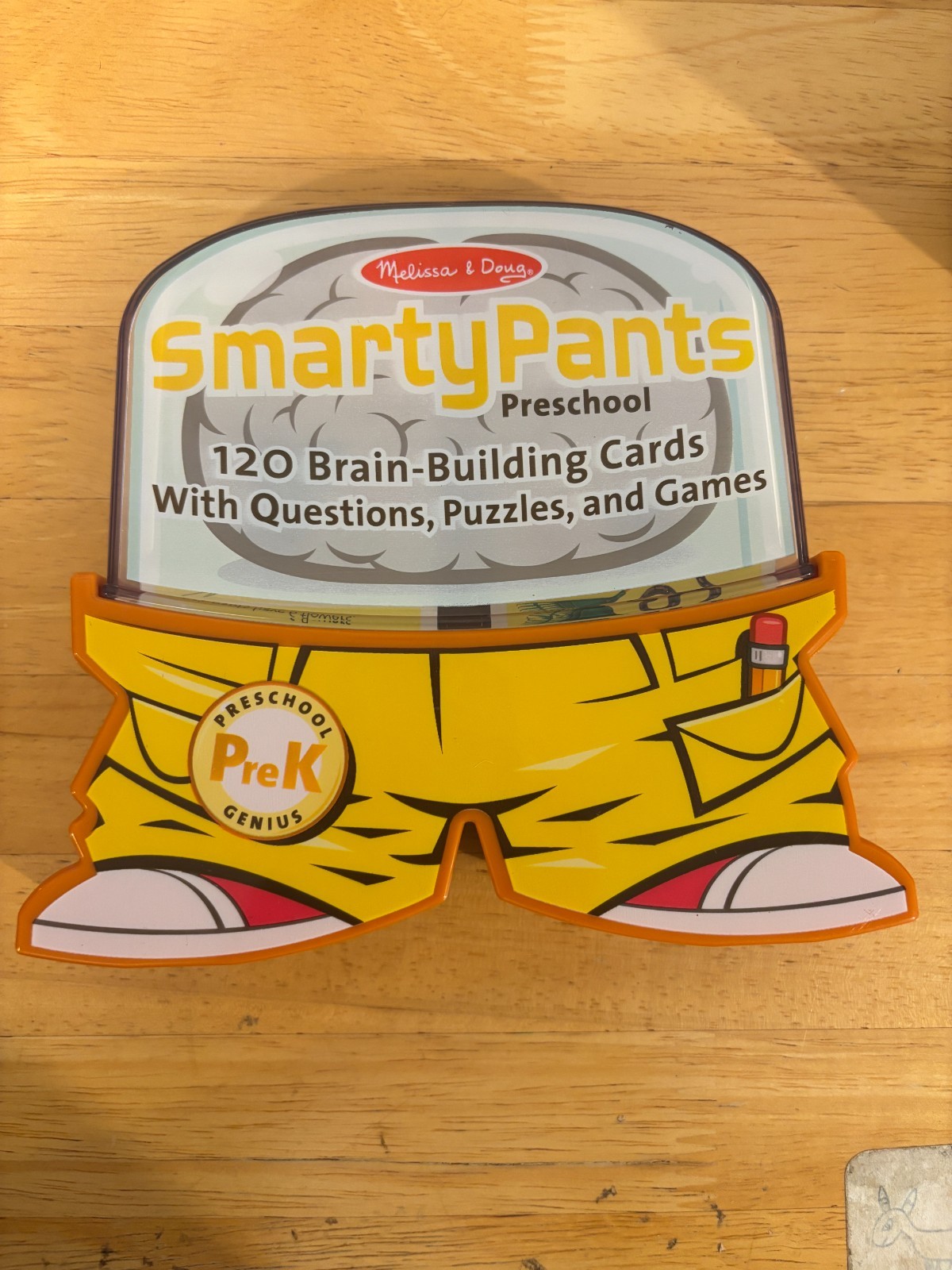 Melissa And Doug Smarty Pants Preschool PreK 120 Brain Building Cards In Case
