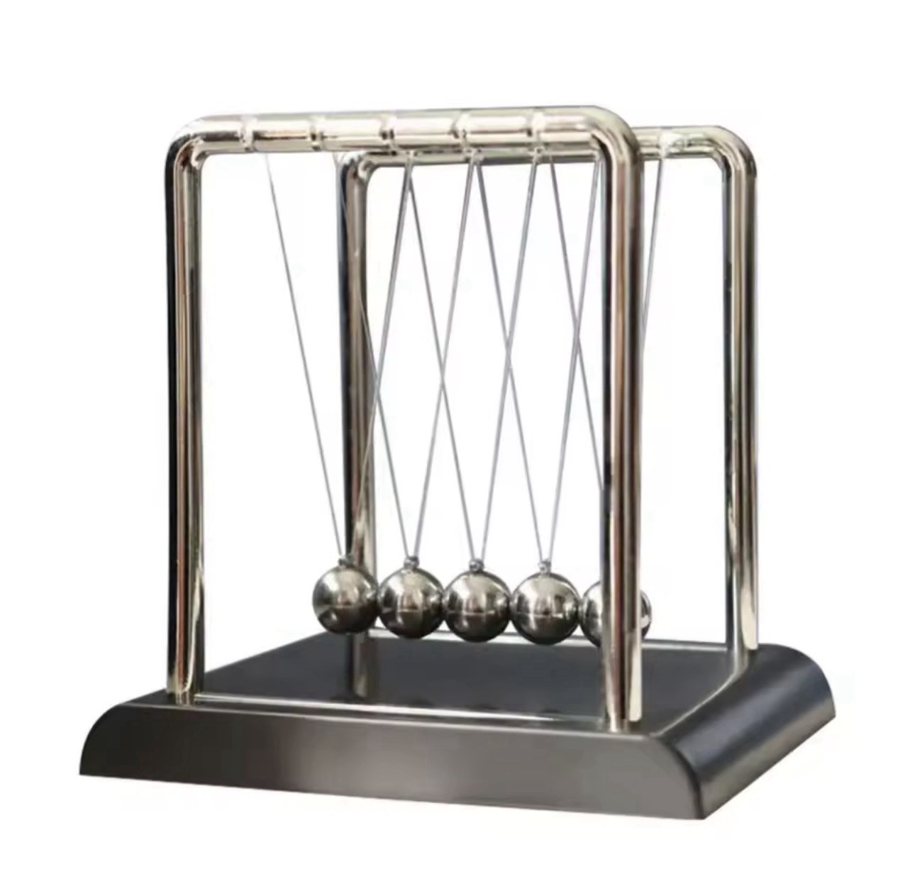 Newton’s Cradle Balance Balls Desk Toy Physics Science Educational Office Decor