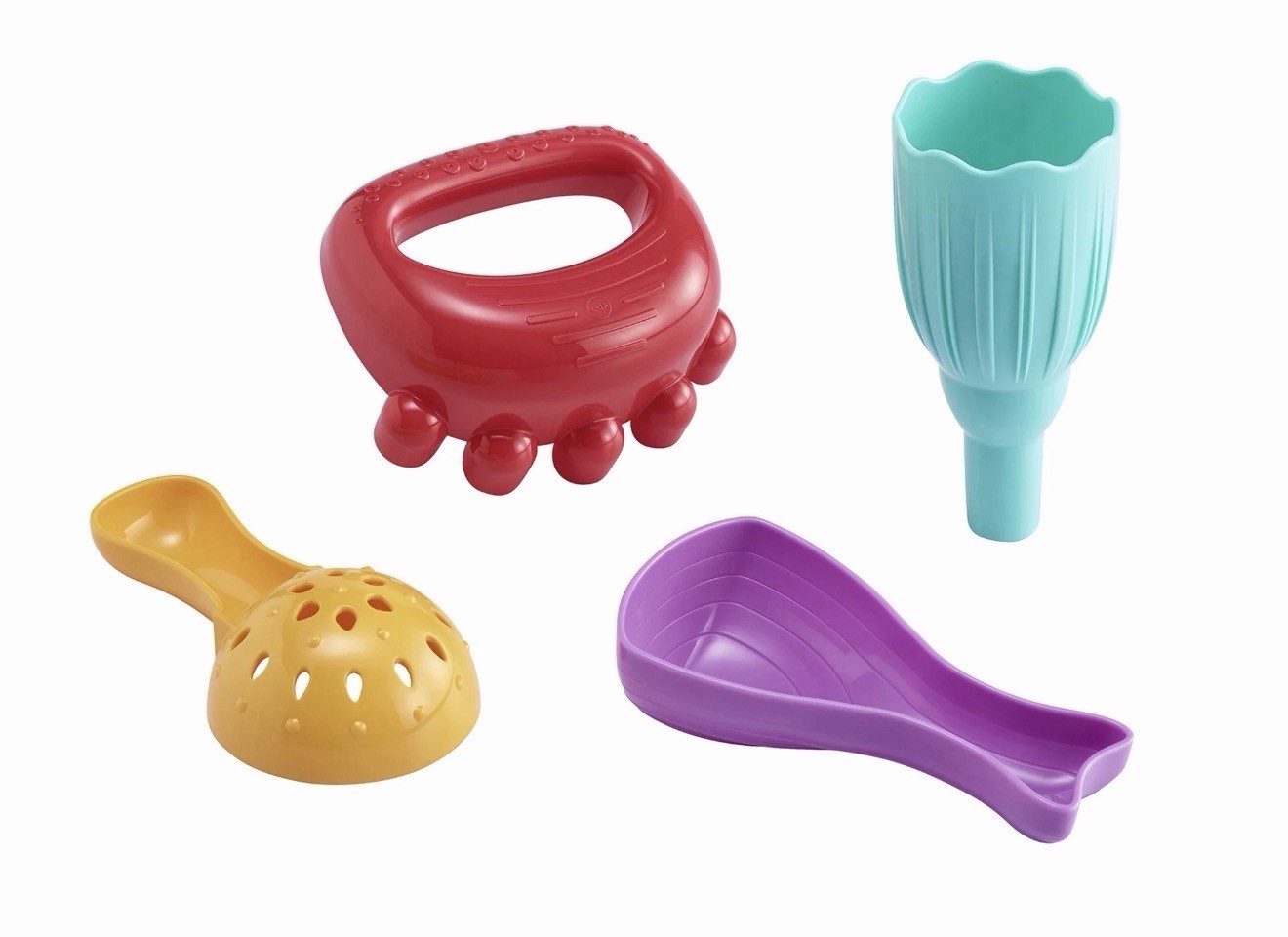 EdX Education iSense Scoops 4-piece set sensory play New Without Box Water Sand