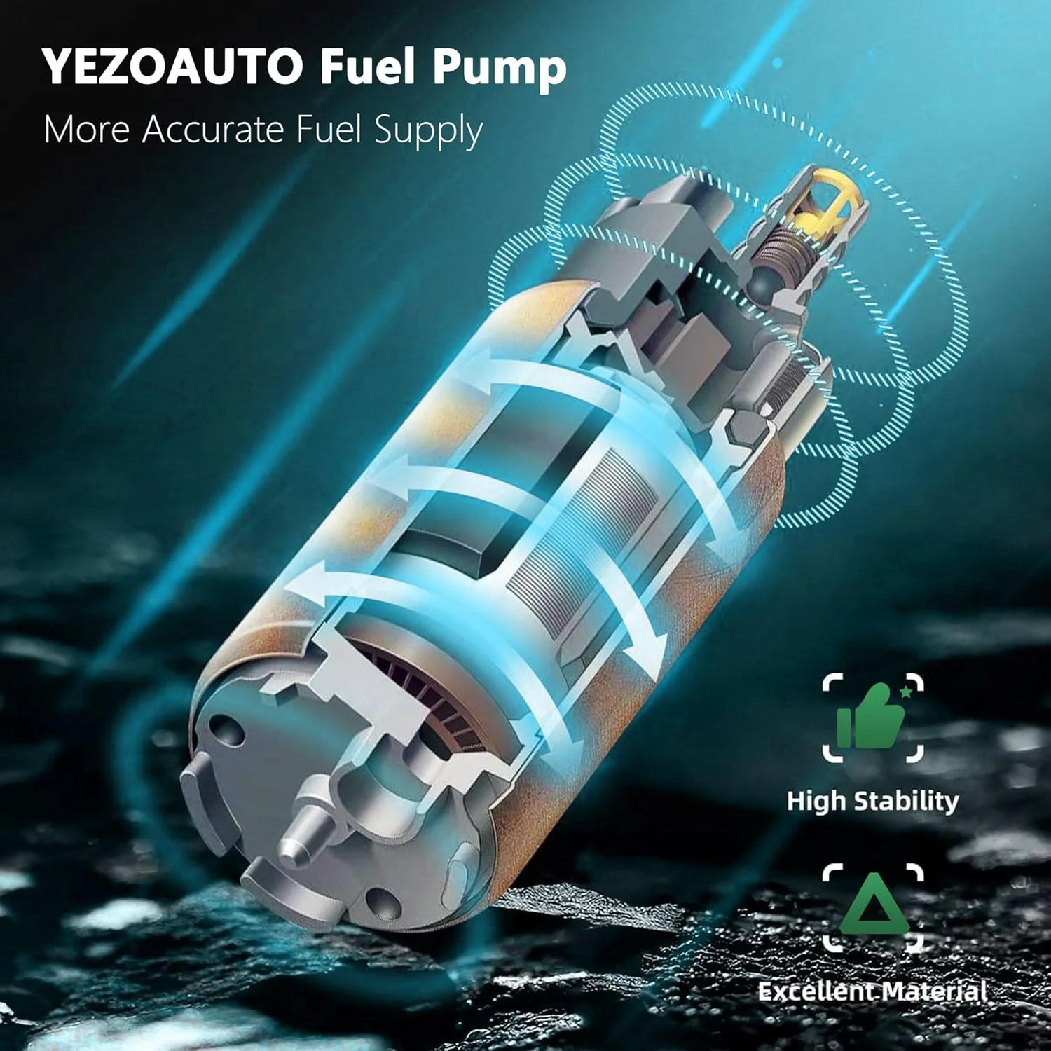 High Pressure and Low Pressure Dual Fuel Pump for Volvo Penta 5.7OSXI 5.7OSI 5.7