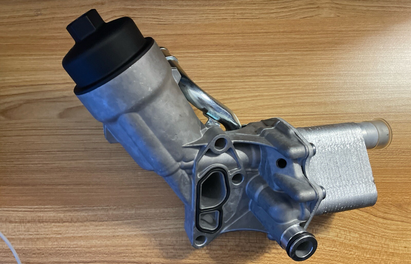 55566784 Engine Oil Cooler Filter Housing Assembly Adapter with Filter Insert,
