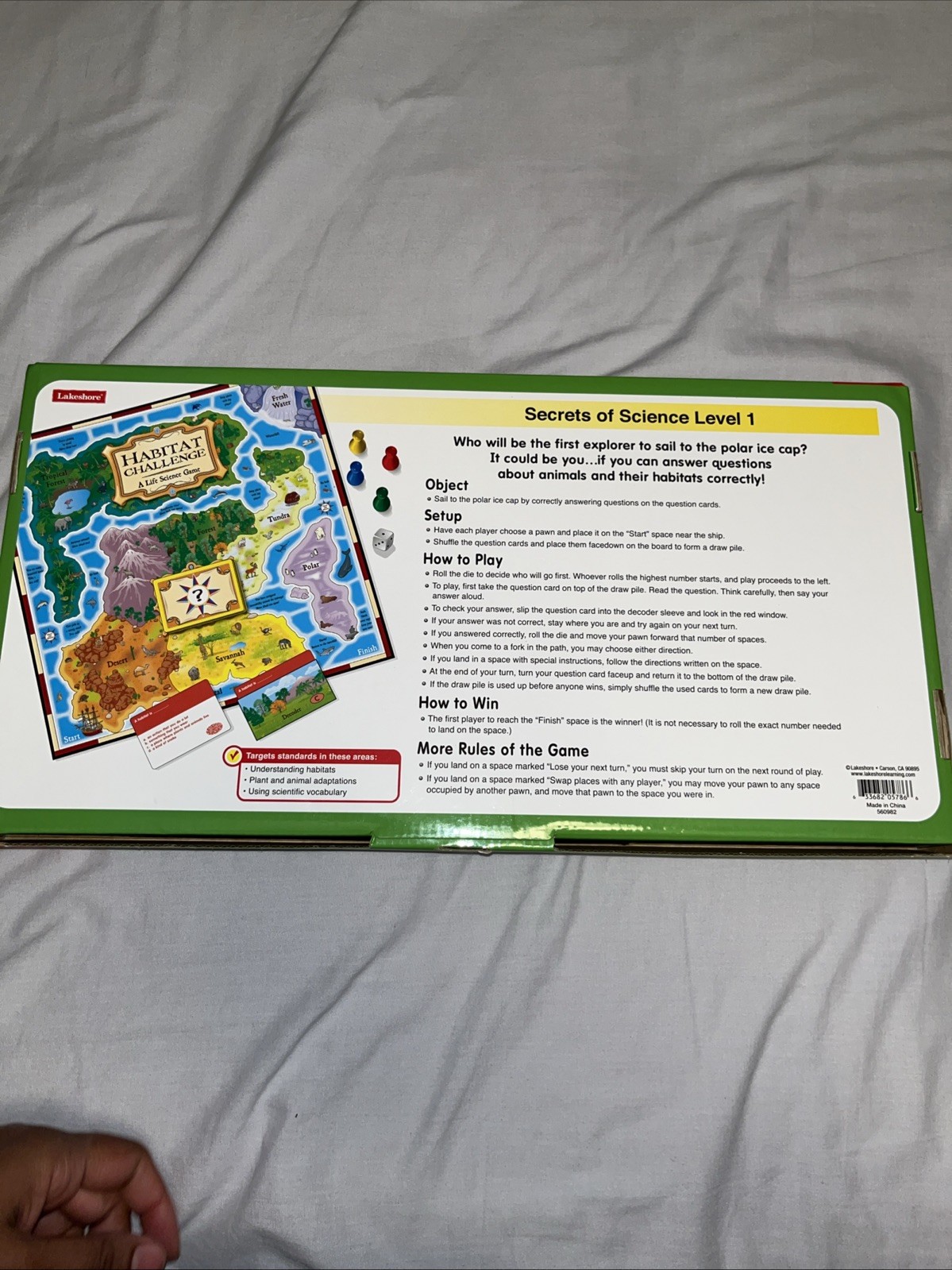 Lakeshore Habitat Challenge A Life Science Game