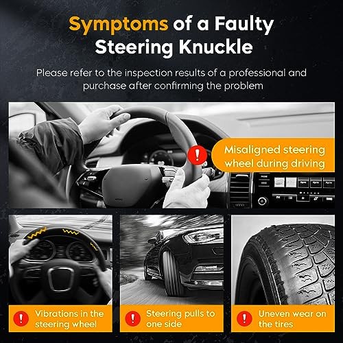 Passenger Suspension Steering Knuckle Fit for for 2007-2014 Front Right