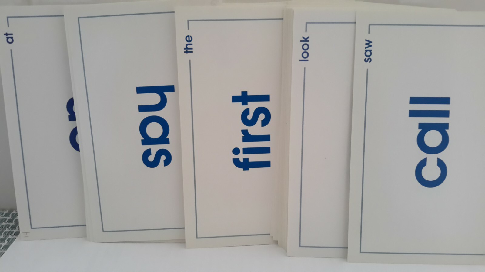 School Zone Beginning Sight Words Flash Cards Ages 5 and Up EUC
