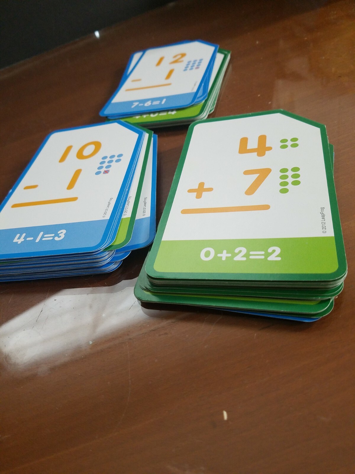 LeapFrog Subtraction Flash Cards for Grades K-1