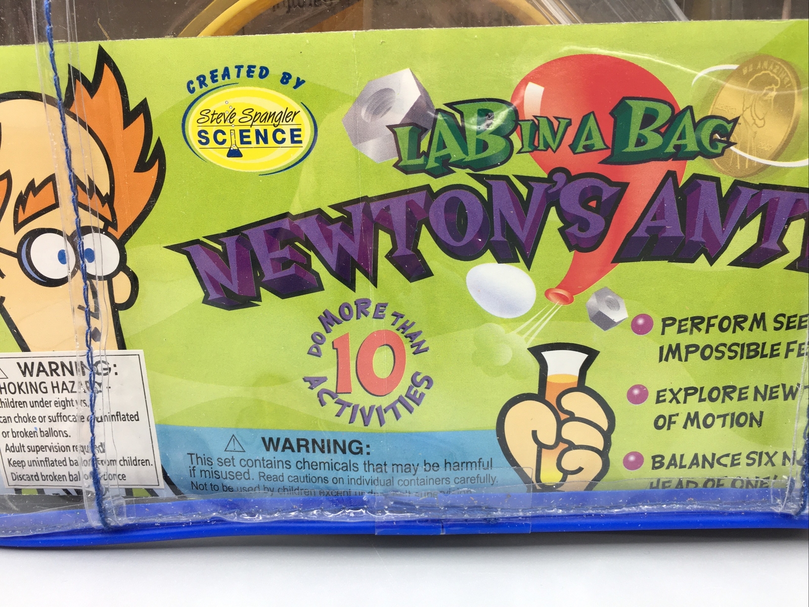 Lab In A Bag Newton’s Antics 10 Plus Activities Science Experiments Scientific