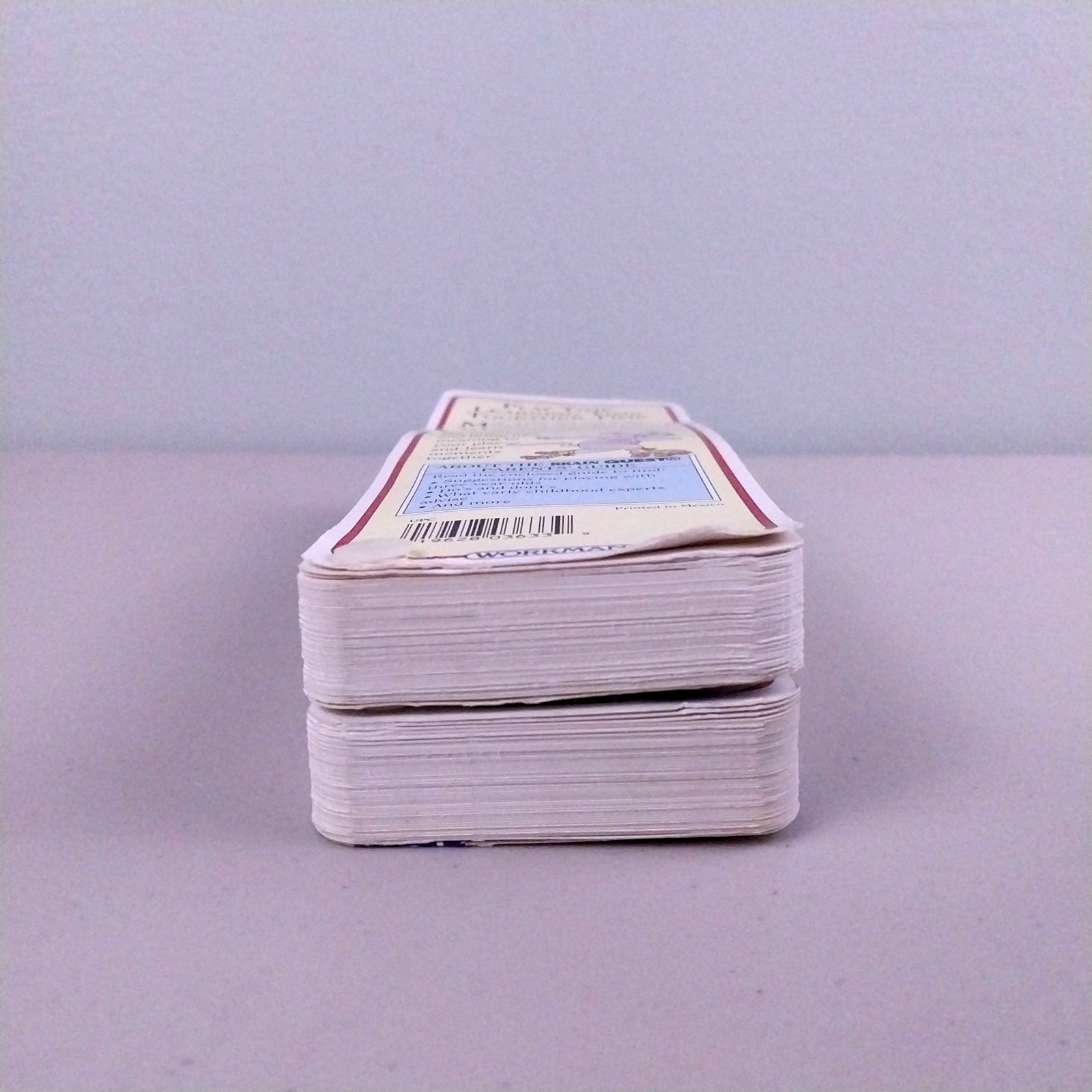 Vintage 1994 Brain Quest For Threes 300 Questions & Answers Ages 3-4 Educational