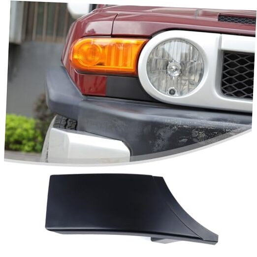 Front Bumper Grille Headlight Lower Filler Trim Compatible Matte Black (Left)