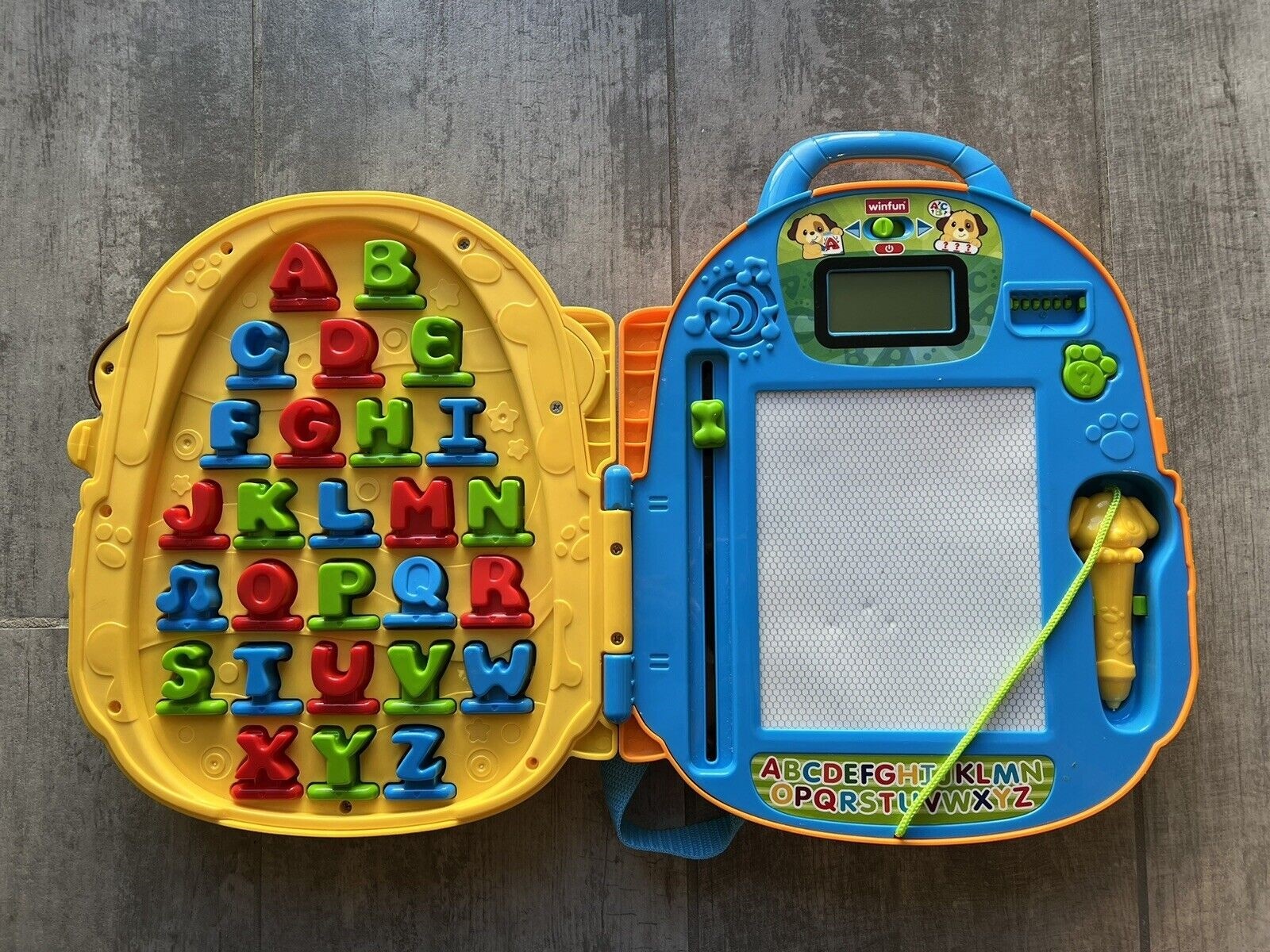 Winfun Lil Learner Alphabet Backpack Learning Fun Travel Toy Age 3+ Toddler Play
