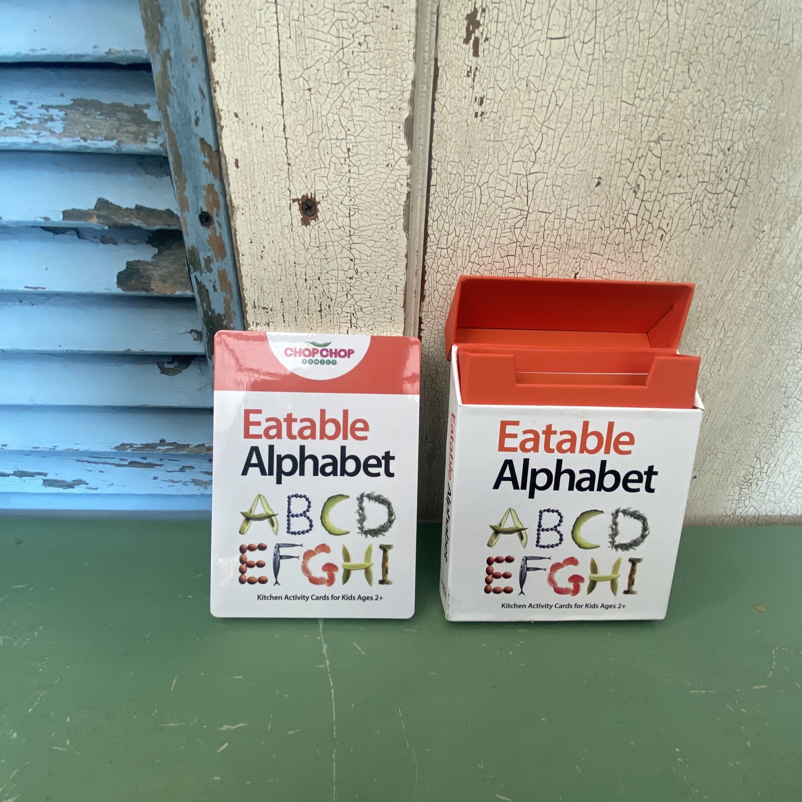 eatable alphabet kitchen activity cards Recipe Cooking Child Kid