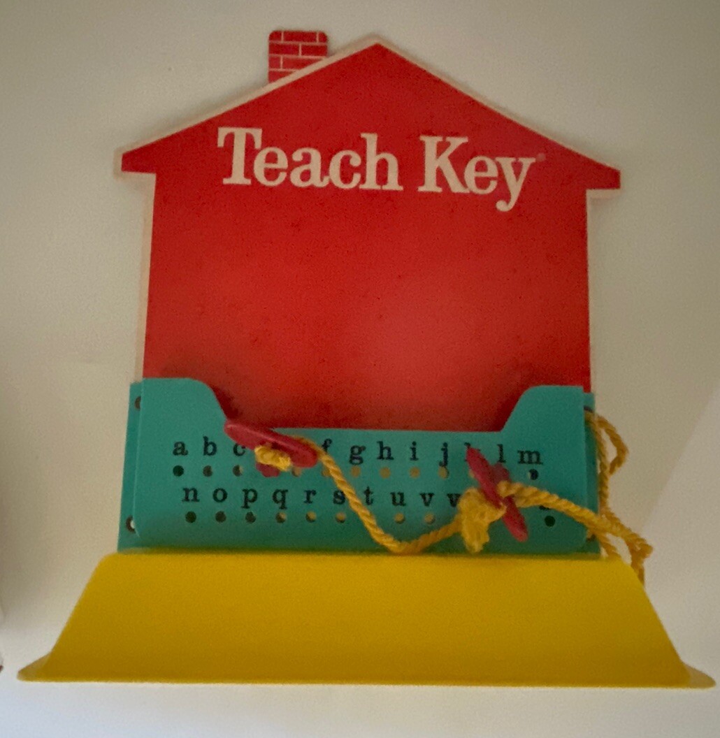 VTG 1967 3M Games TEACH KEY Reading & Spelling Educational Aid Complete 48 Cards