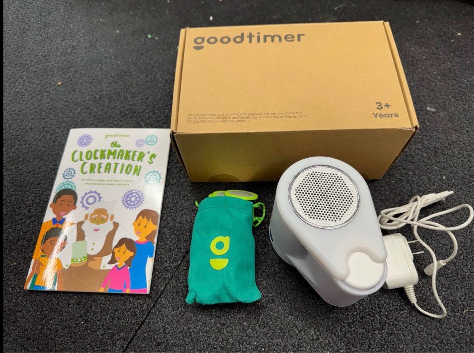 Goodtimer The Clockmaker’s Creation Visual Timer Version 1 with Tokens & Book