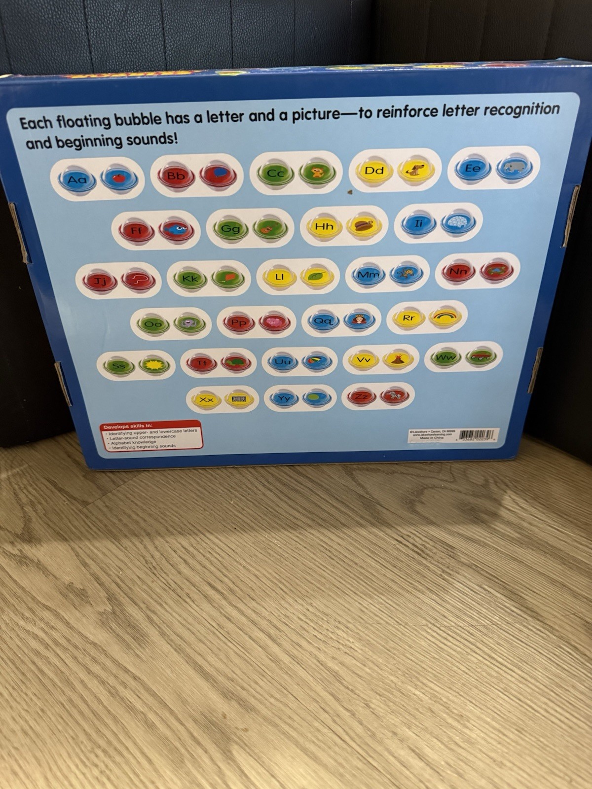 COMPLETE Float & Find Alphabet Bubbles Lakeshore Educational