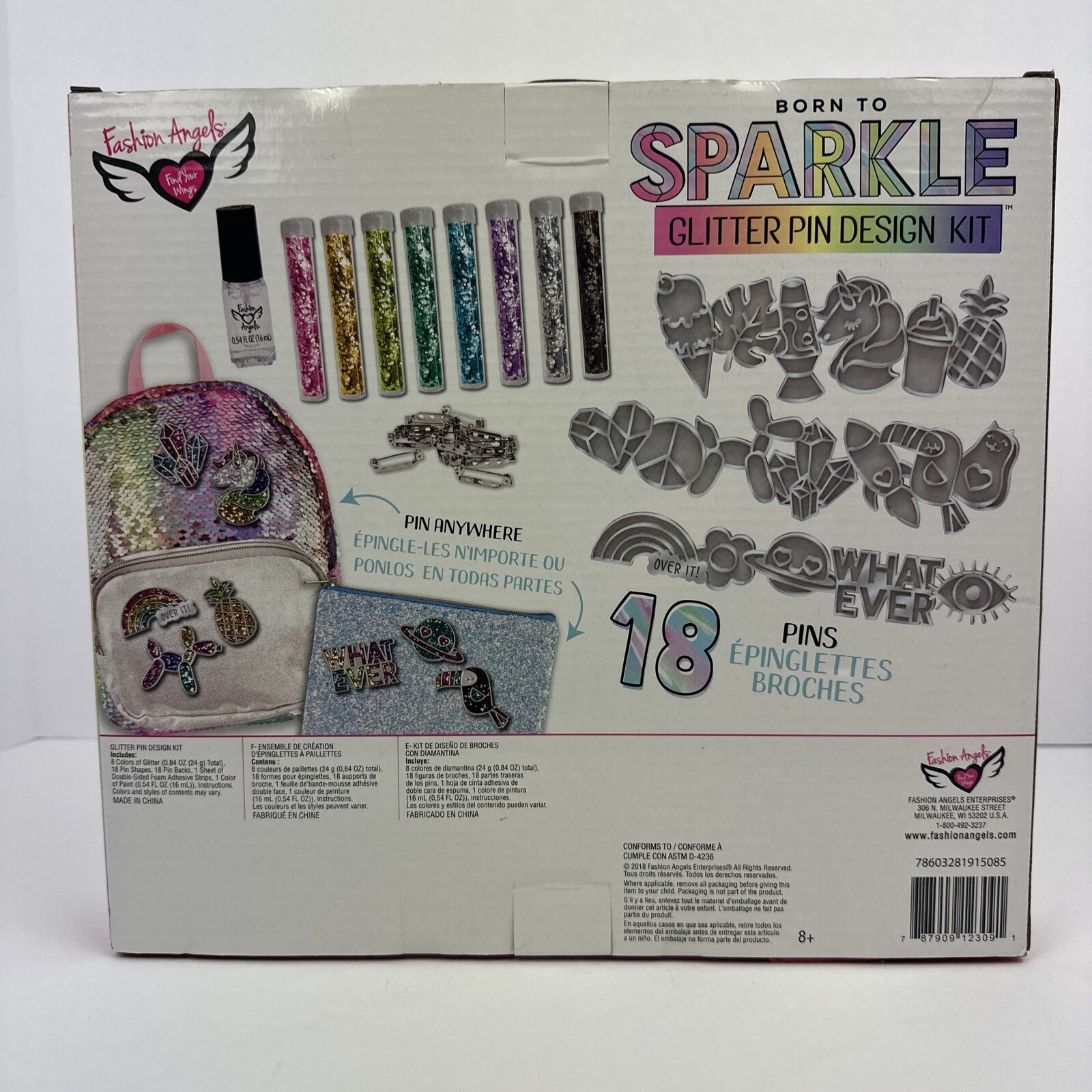 Glitter Pin Design Kit