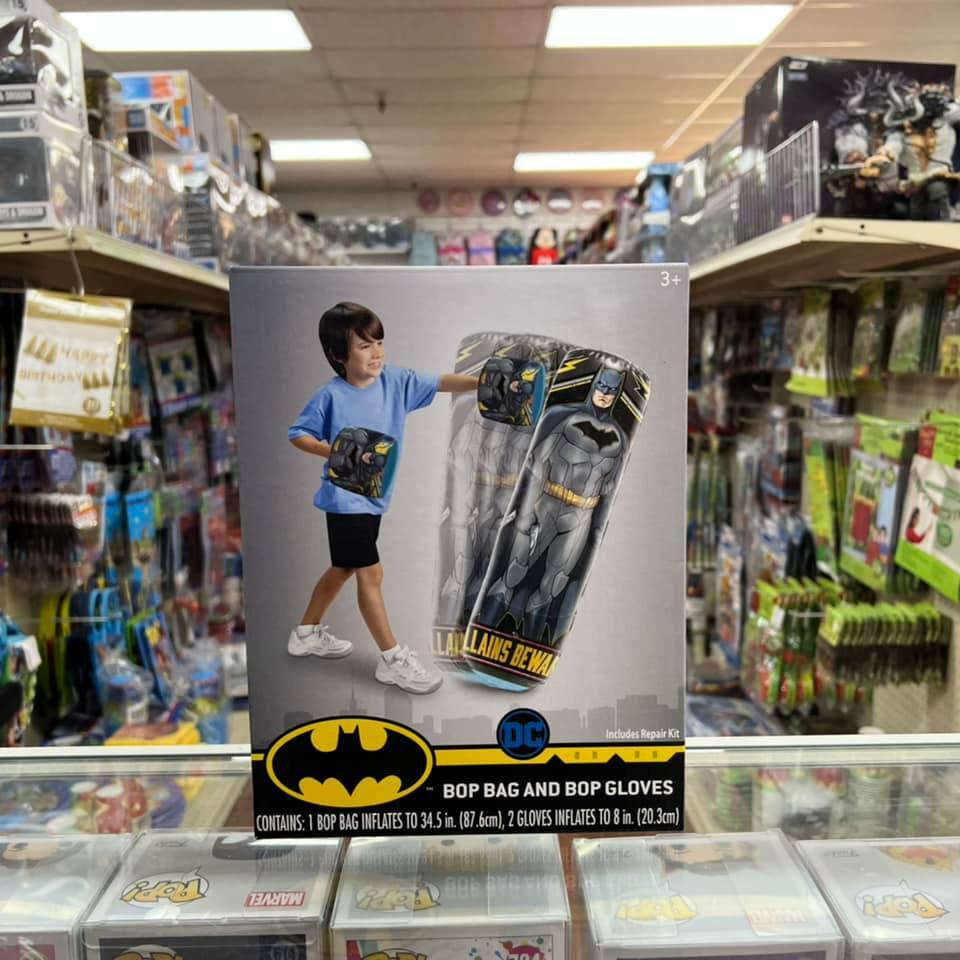 DC Batman Inflatable Bop Bag Kids Punching Bag