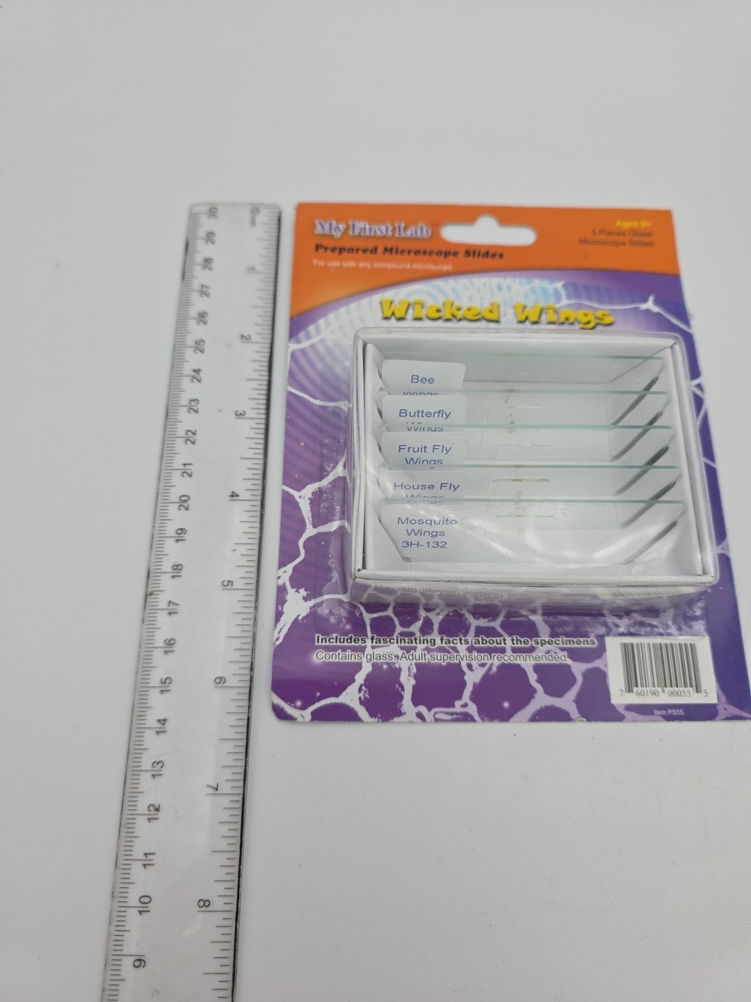 My First Lab Prepared Microscope Slides Wicked Wings PS55 Homeschool Science
