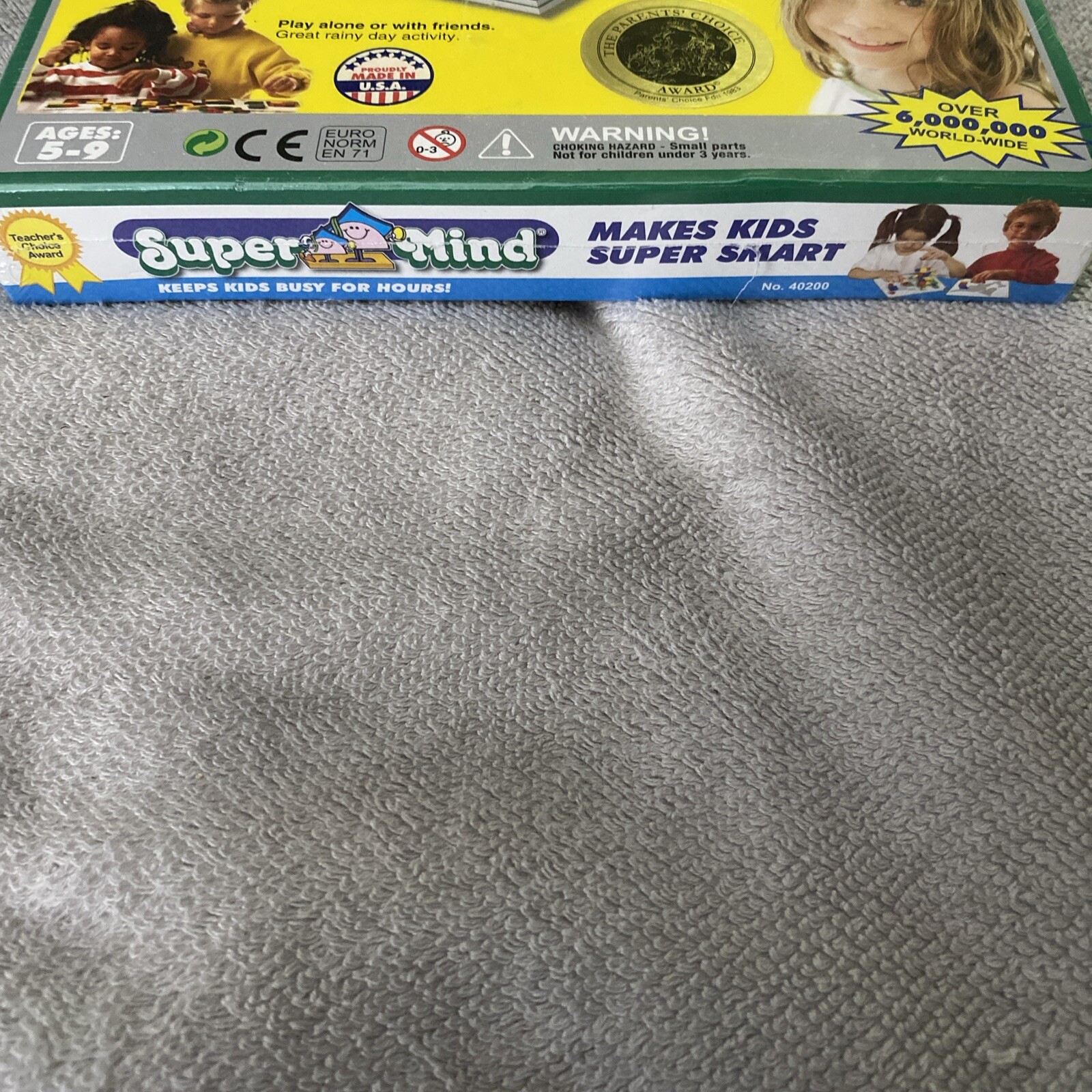 Super Mind 30 Puzzle Educational Makes Kids Super Smart! – New Sealed