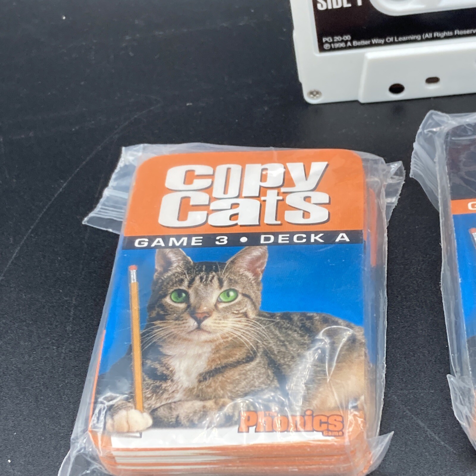 The Phonics Game Replacement Cards and Cassette Game 3 Copy Cats