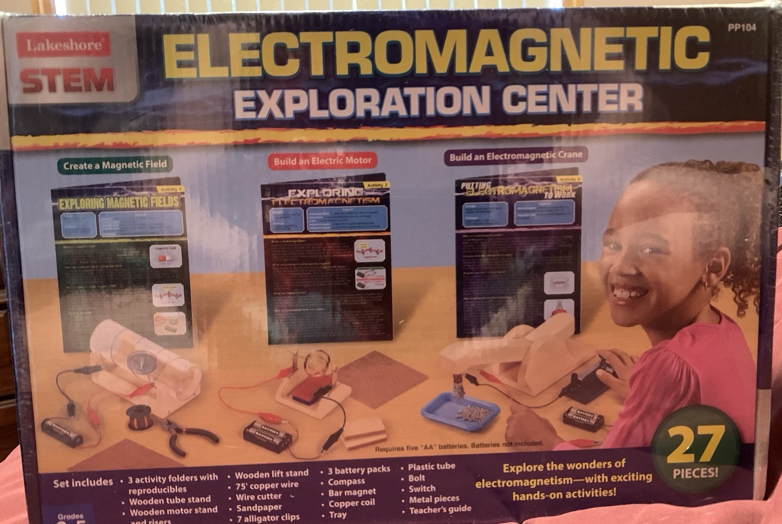 Lakeshore Stem Electromagnetic Exploration Center Grades 3-5 NEW Sealed