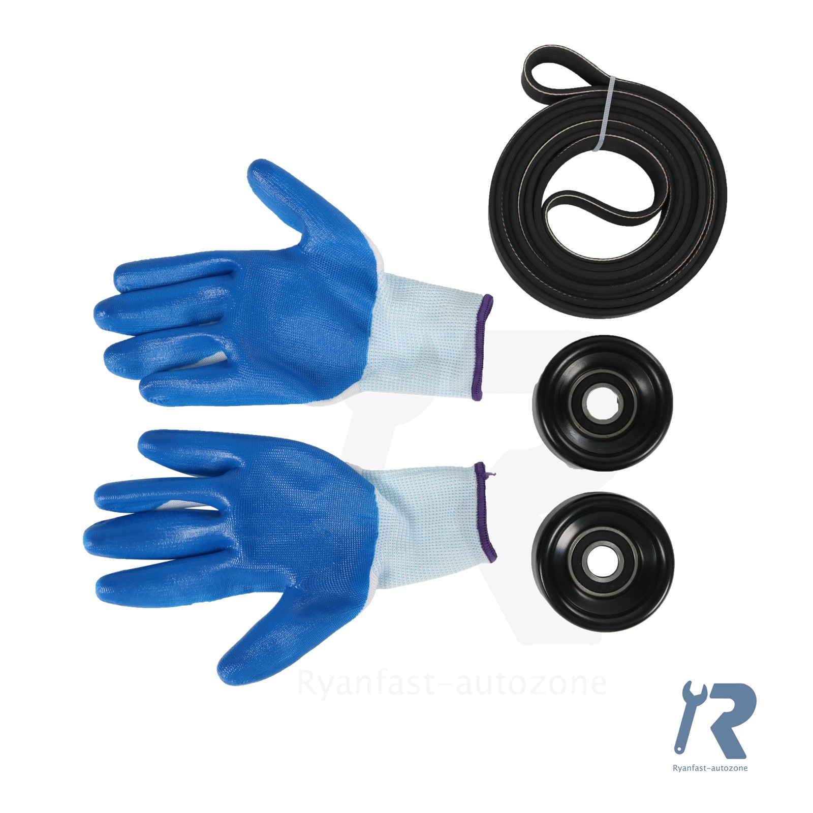 NEW Engine Serpentine Belt Drive Kit Compatible with Ford F-250 Super Duty