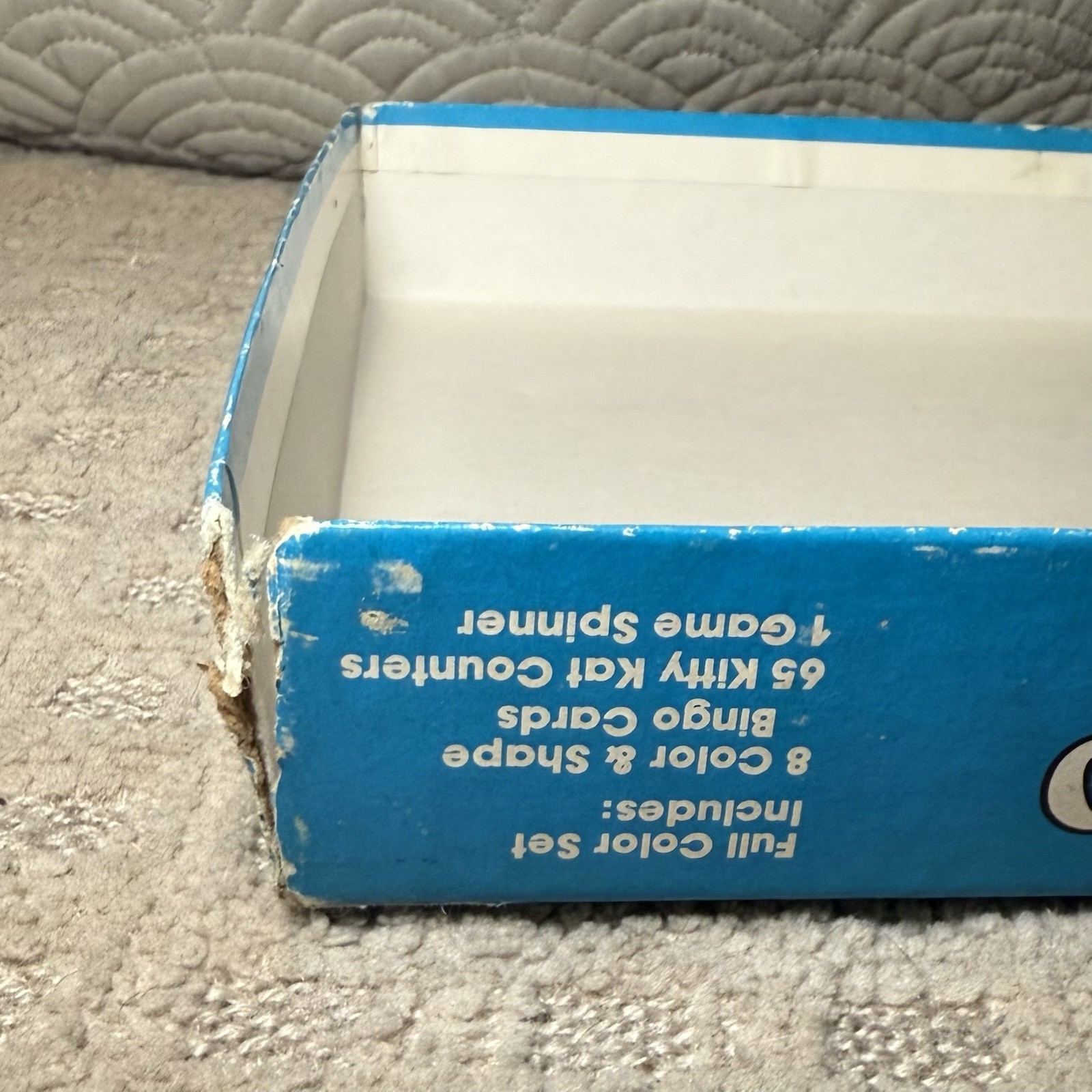 VTG 1985 Kitty Kat Color & Shape Bingo Game Fair Condition Replacement Pieces