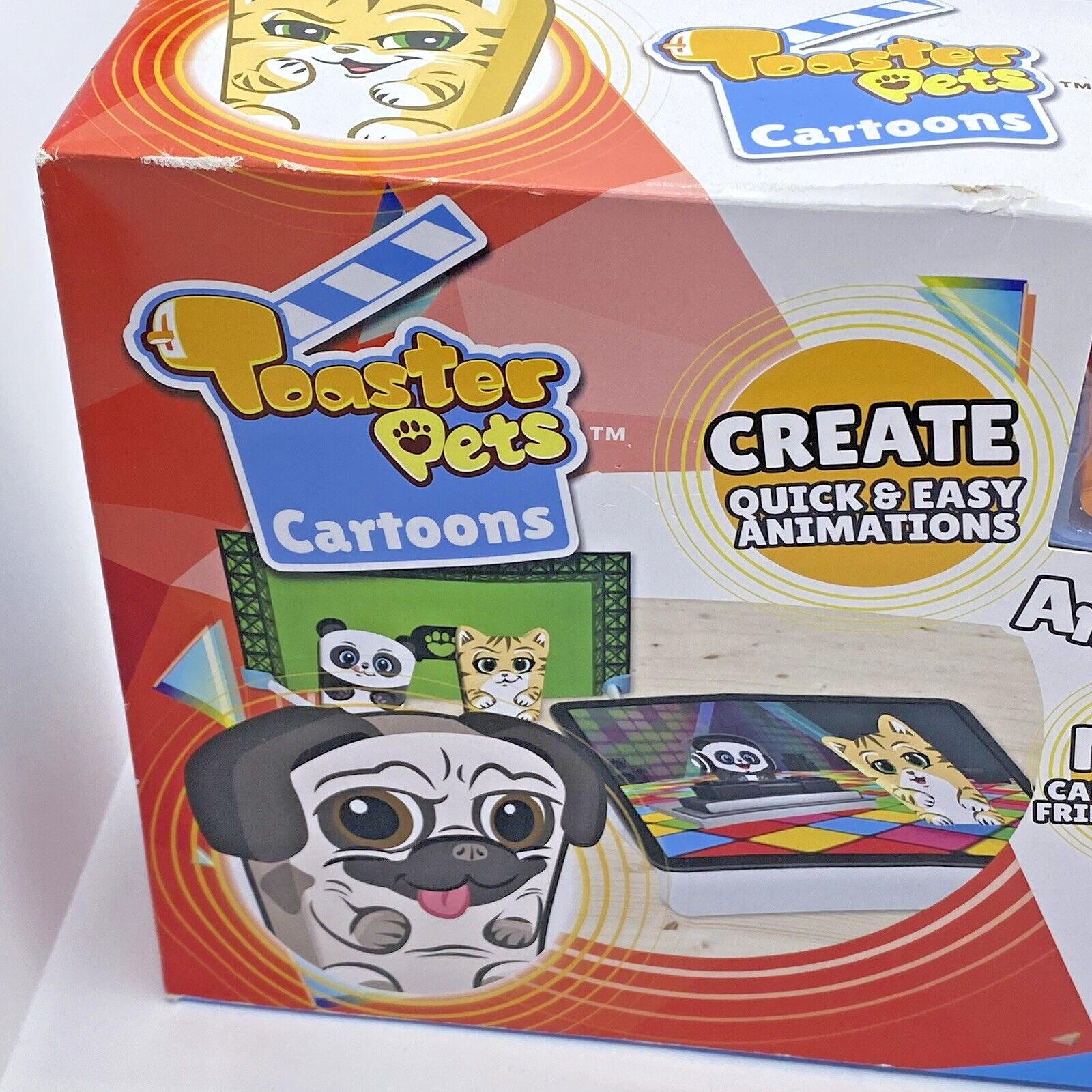 Toaster Pets Make Cartoons STEM Educational Toy Create Quick Easy Animations NEW
