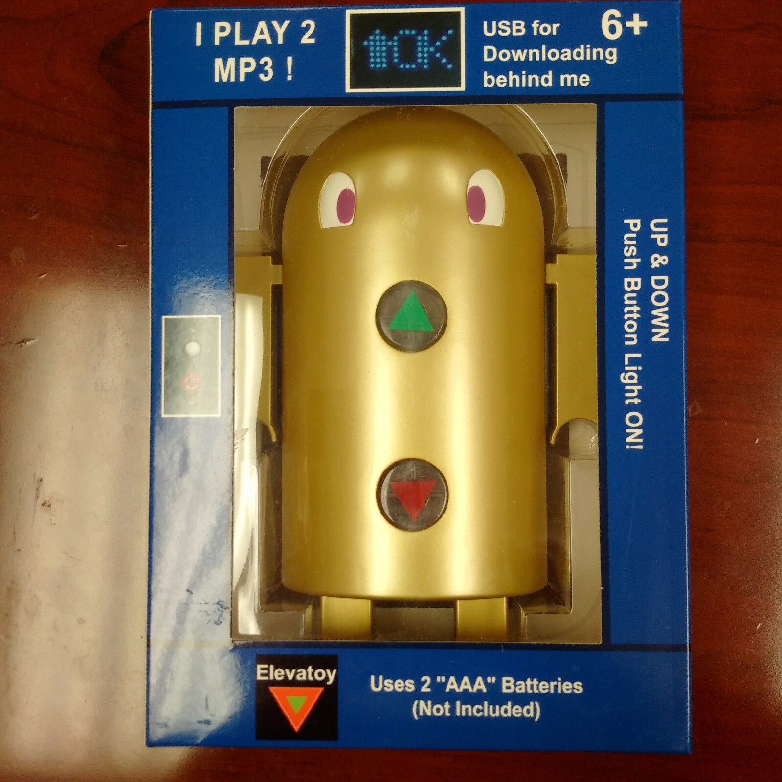 Star Wars Mattel Toy elevator toys counting Up & down hall push buttons
