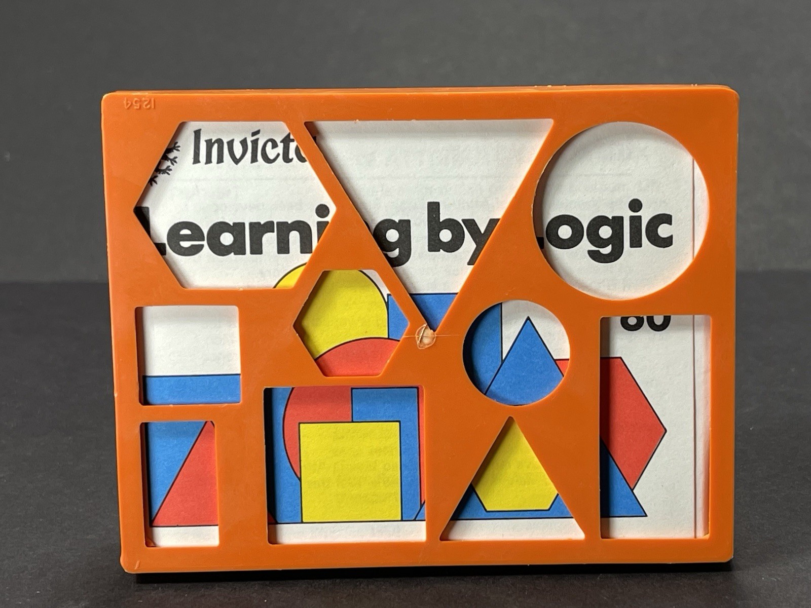EARNING BY LOGIC Invicta Education Sorting Pattern Blocks Tray Shapes Complete