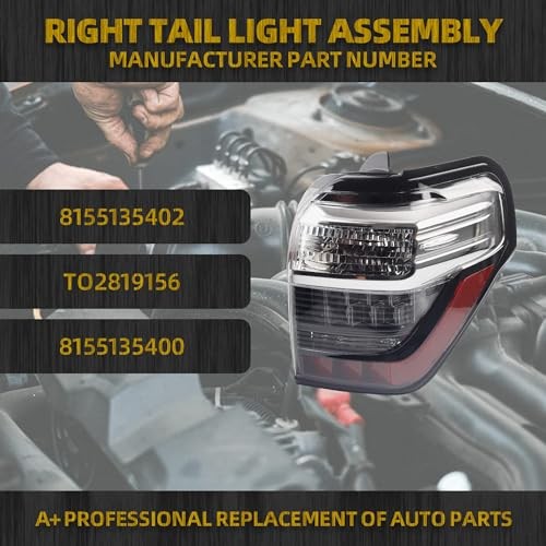 14-24 Toyota 4Runner LED Tail Light Right Passenger 8155135400 TO2819156 Right