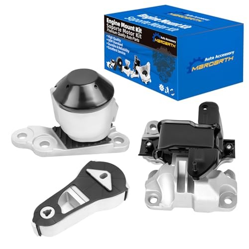 Set of 3, Engine Motor & Transmission Mount Replacement for Explorer 2011-2015