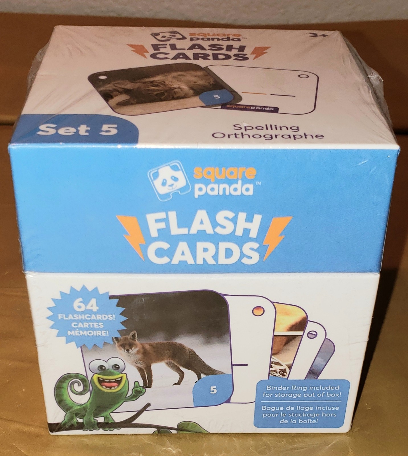 Two- Square Panda Flash Cards – Set 3 and Set 5 Final Vowel Sounds (BRAND NEW)