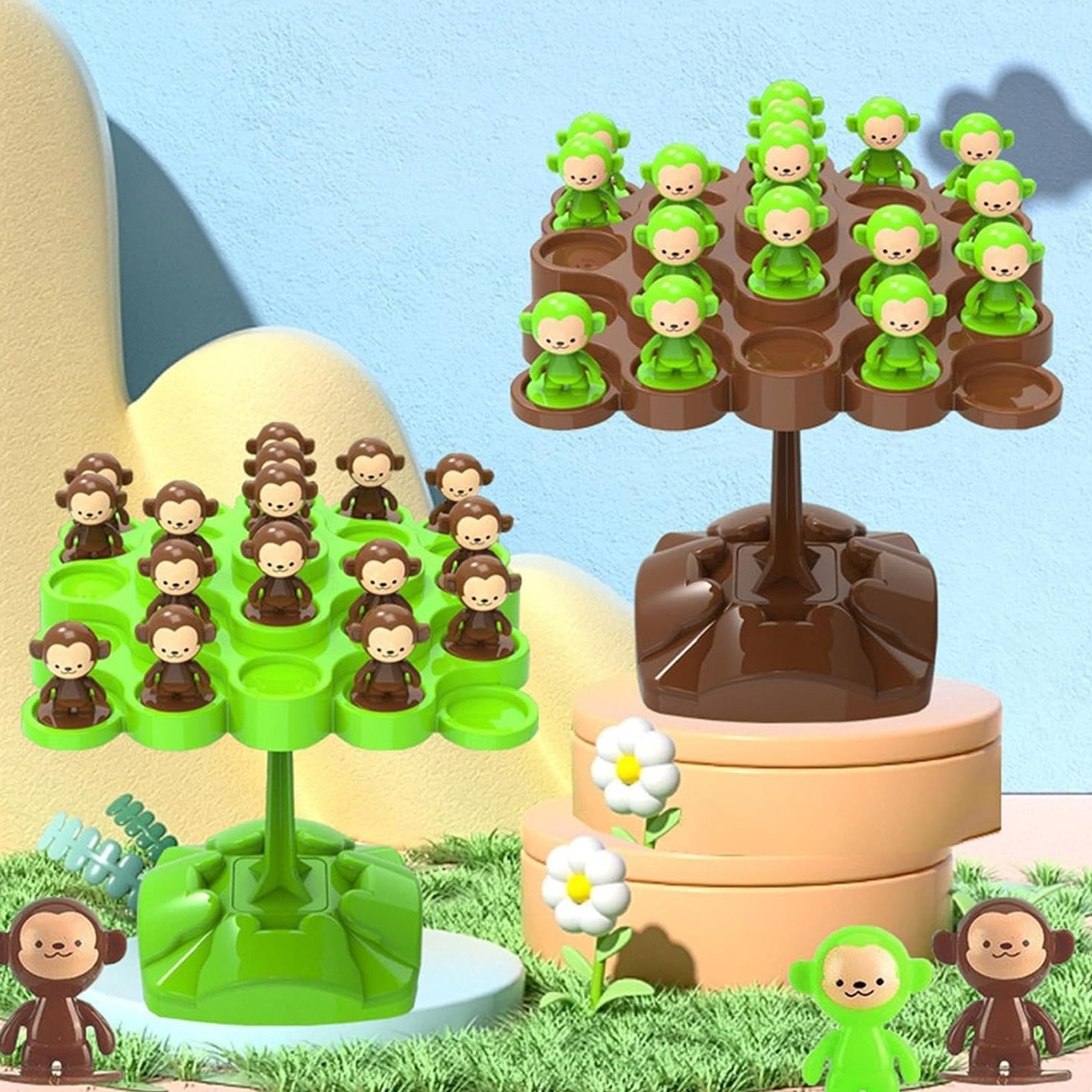 Monkey Balance Tree Balancing Training Toy Parent-Child Interactive Family Game