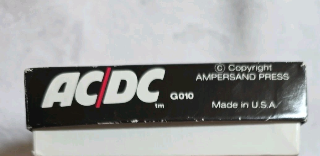1970s Complete AC/DC The Exciting Electric Circuit Card Game AMPERSTAND PRESS