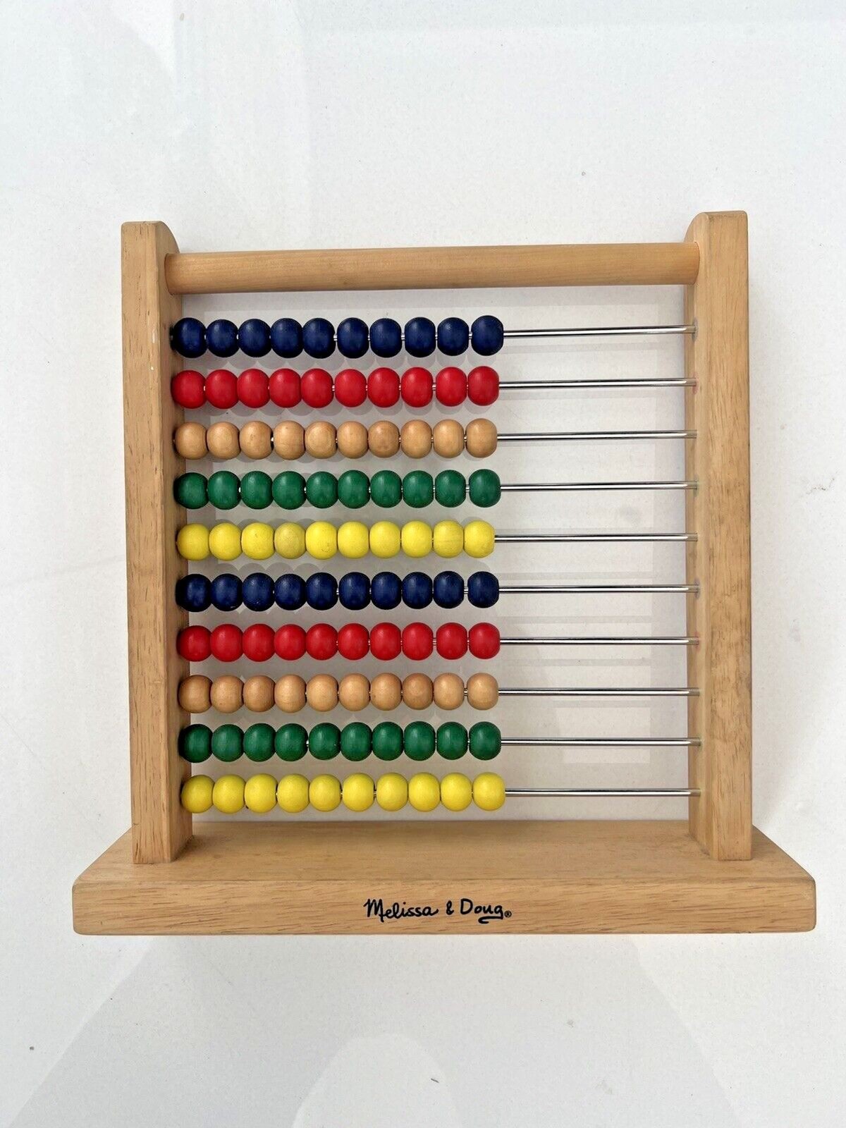Melissa & Doug Abacus KIDS Educational Toy Wooden Preschool K Math Counting Add