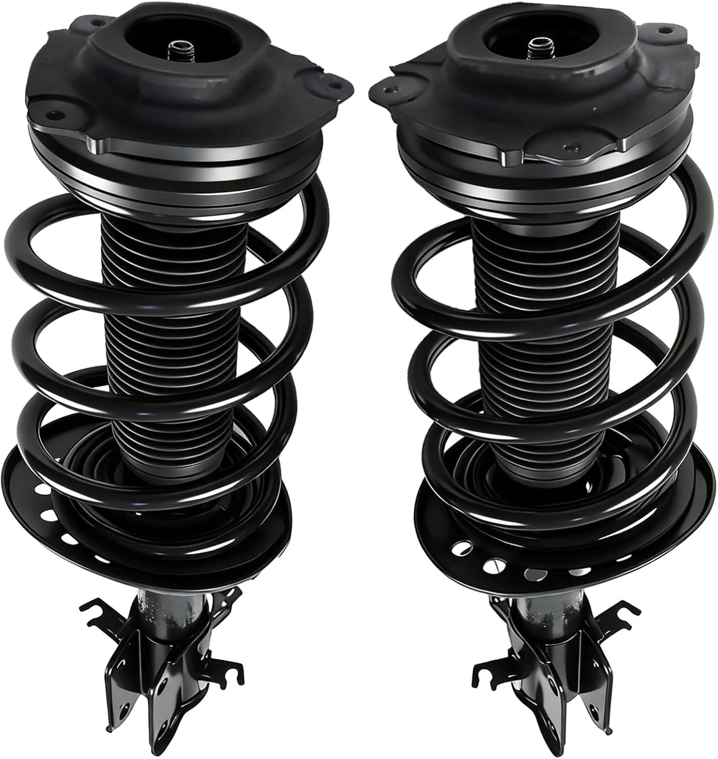 2 PCS Front Complete Struts Spring Assembly Struts Shock Absorber Fit for Nissan